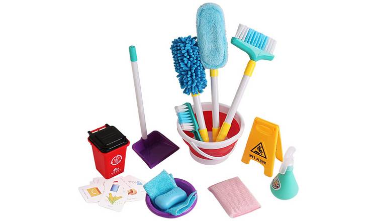 deAO Cleaning Toy Play Set - Multi-Colour