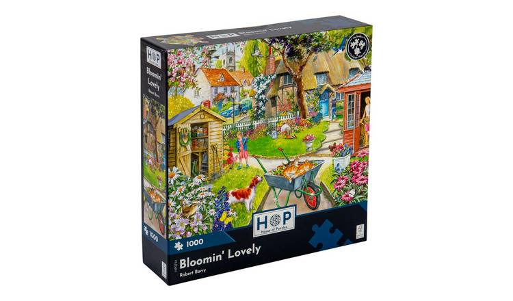 The House of Puzzles Bloomin' Lovely 1000 Piece Jigsaw Puzzle