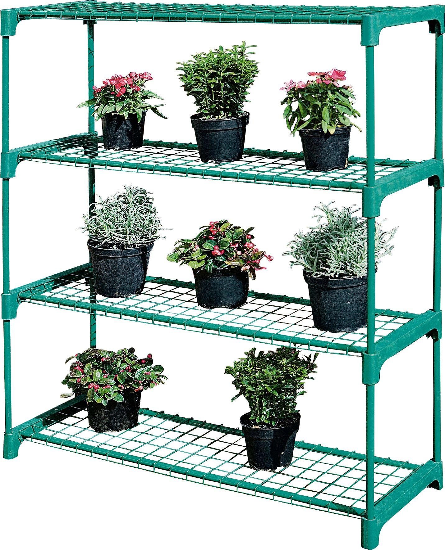 4 Shelf Tubular Greenhouse Shelving