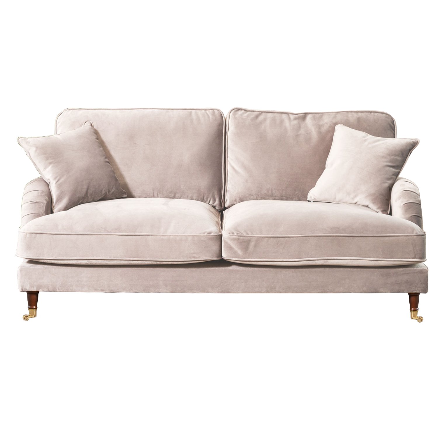 Artemis Home Mackenzie 3 Seat Sofa - Silver - Image 2