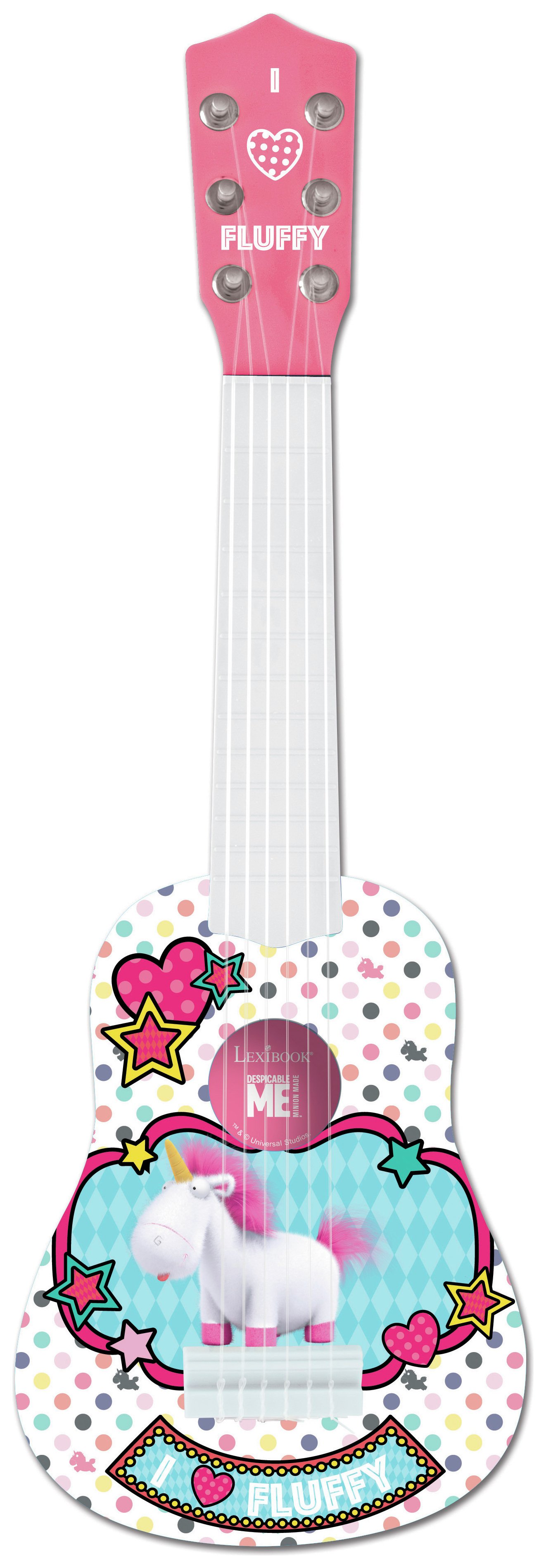 Lexibook Despicable Me Fluffy My First Guitar