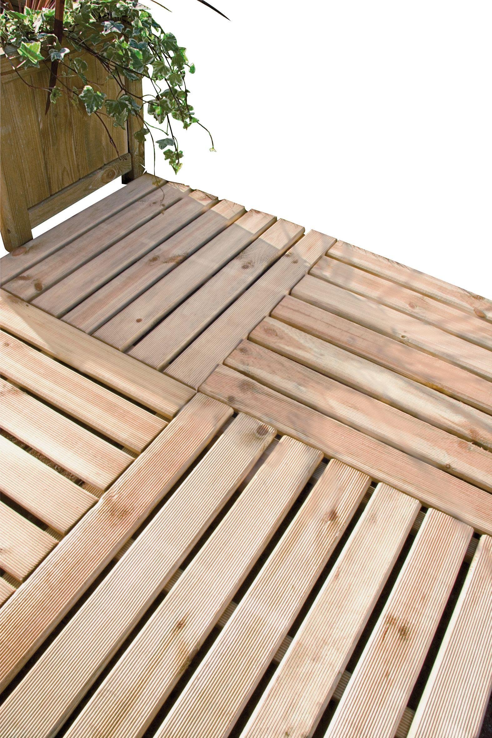 Decking Tiles - Pack of 4