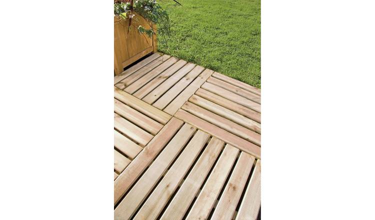 Decking Tiles - Pack of 4
