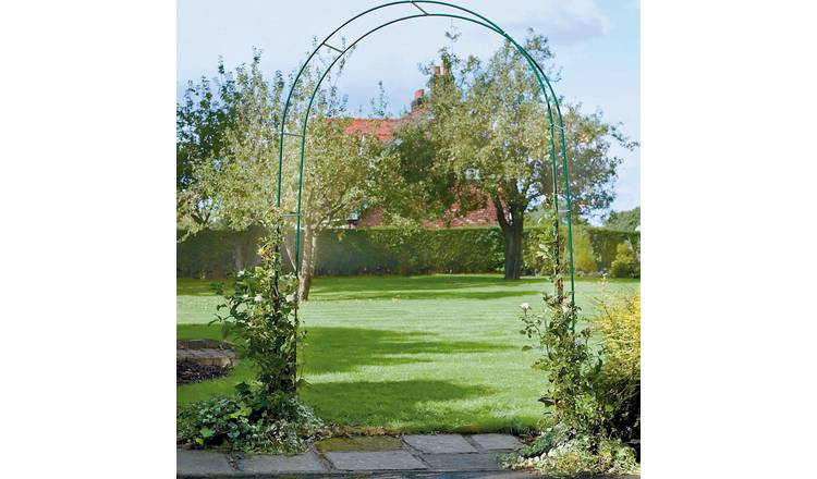Buy Steel Garden Rose Arch Decorative Arches Argos