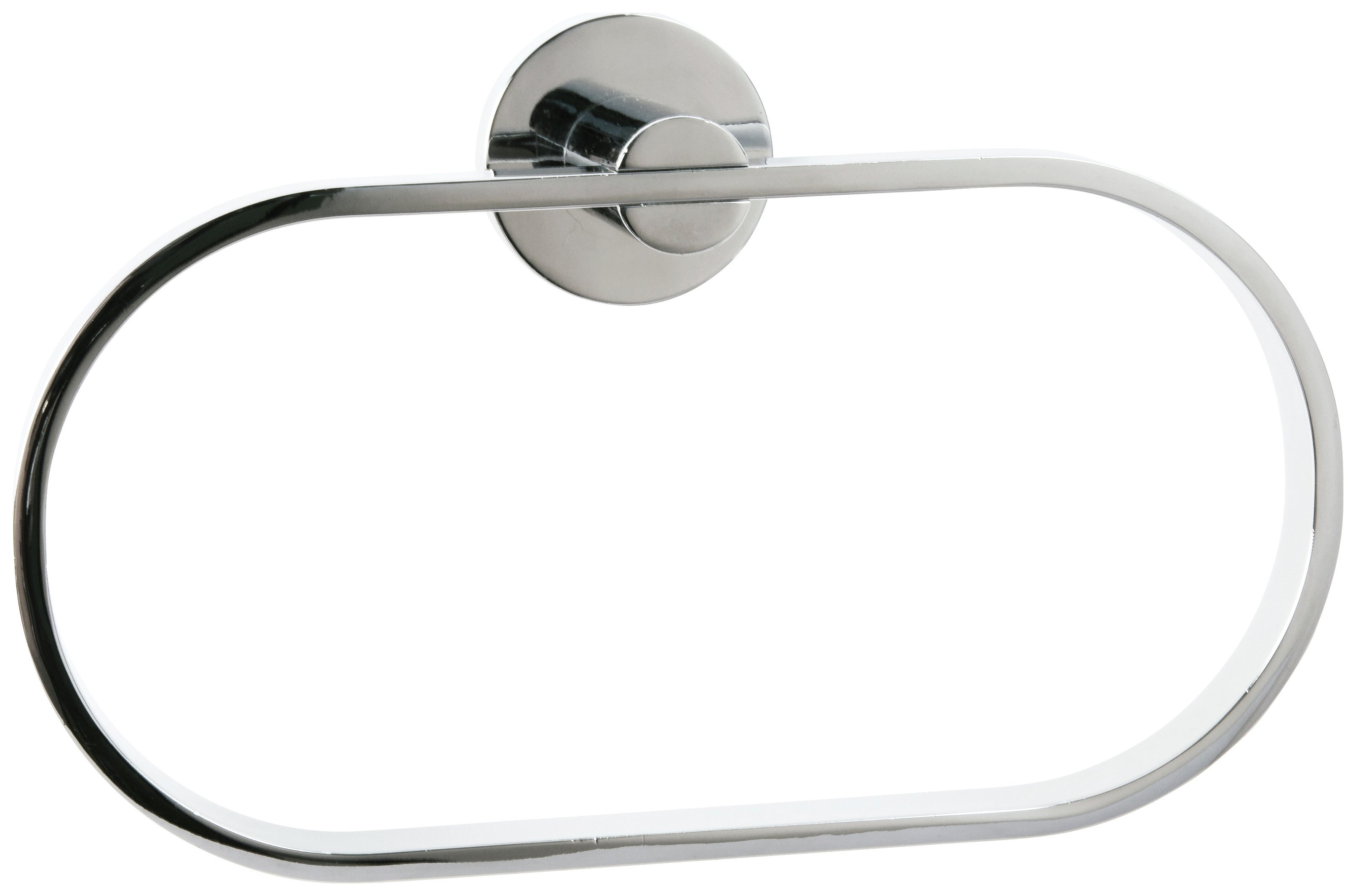 Croydex Metra Chrome Plated Flexi Fit Towel Ring