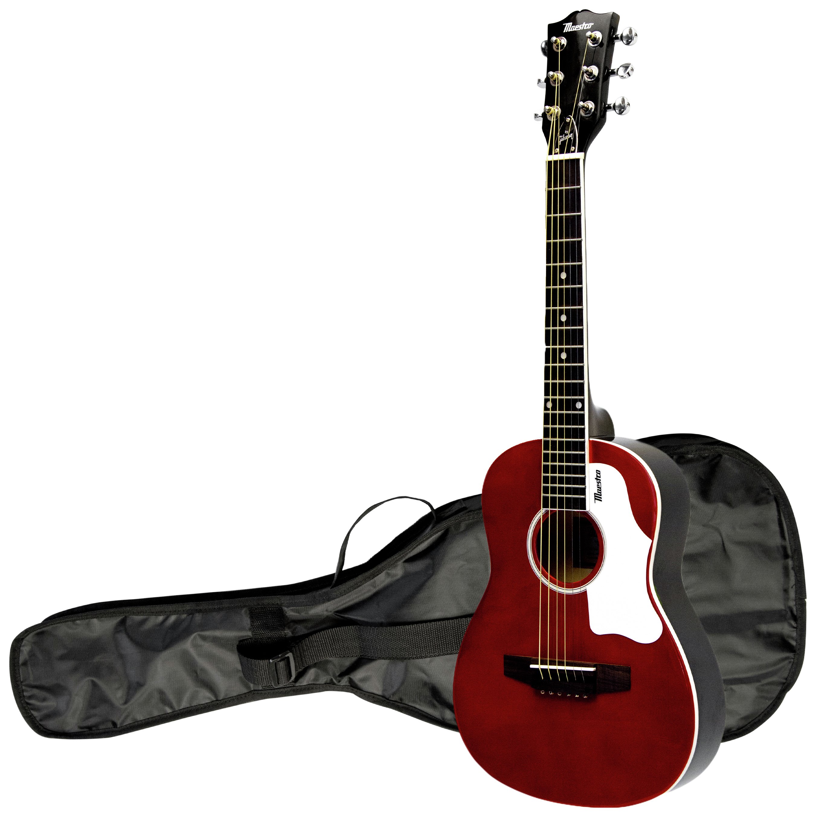 Maestro By Gibson 30 Inch Mini Guitar- Red