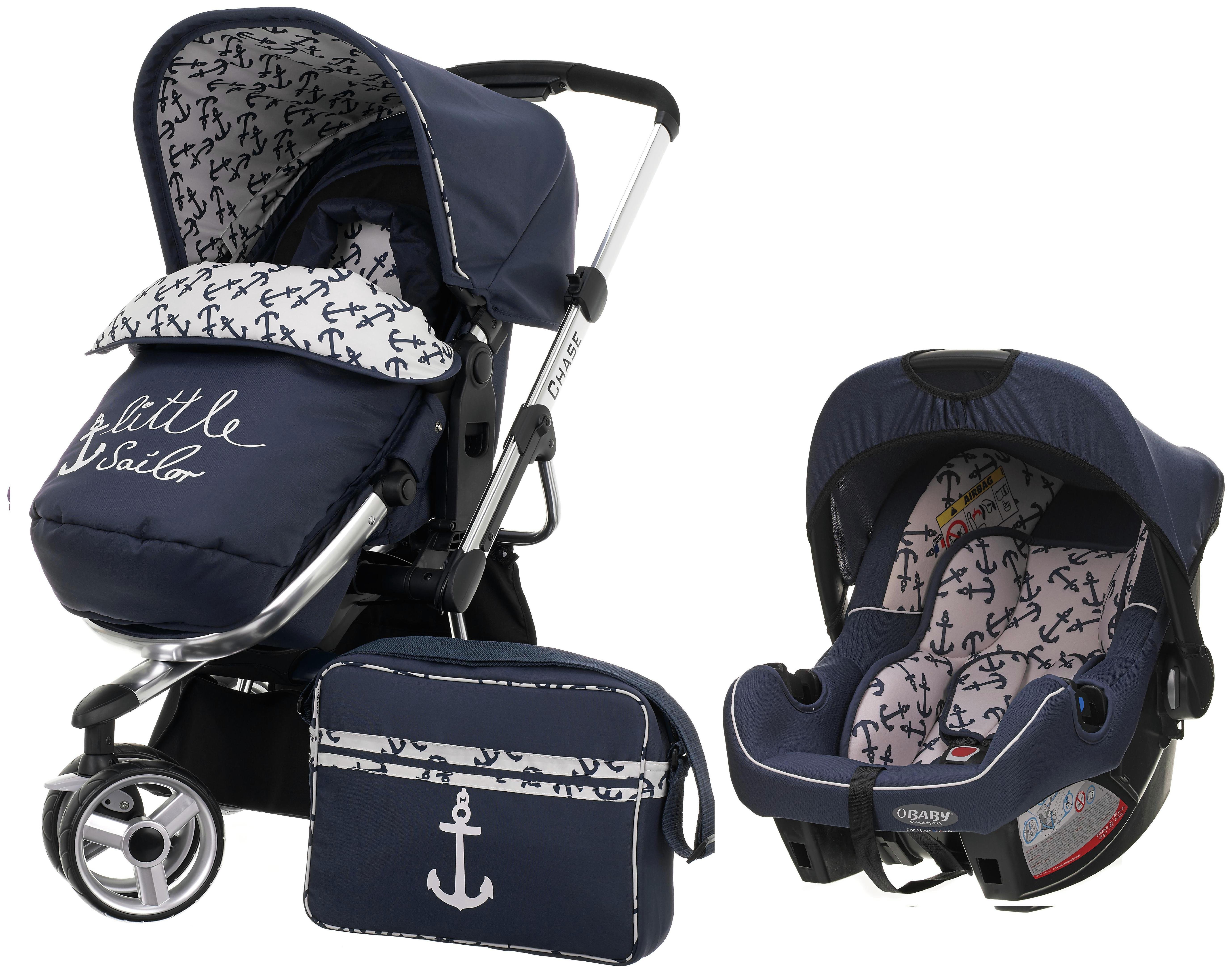Obaby Chase Switch Travel System - Little Sailor
