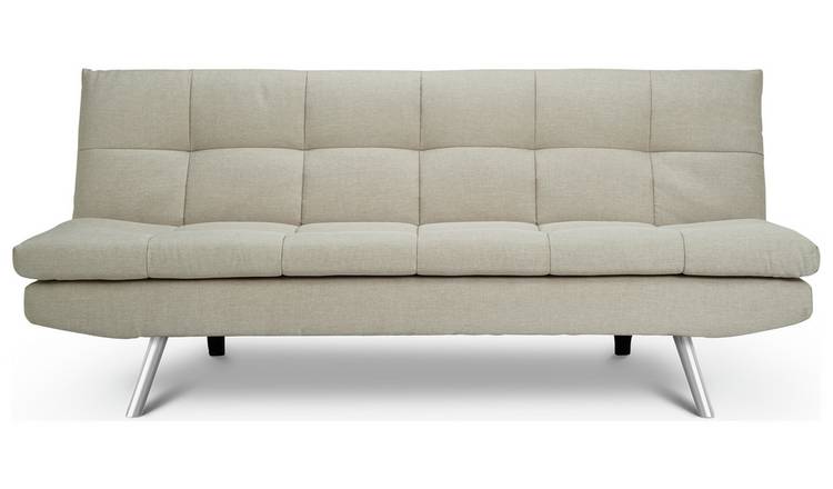 Habitat Nolan Fabric 3 Seater Clic Clac Sofa Bed - Natural