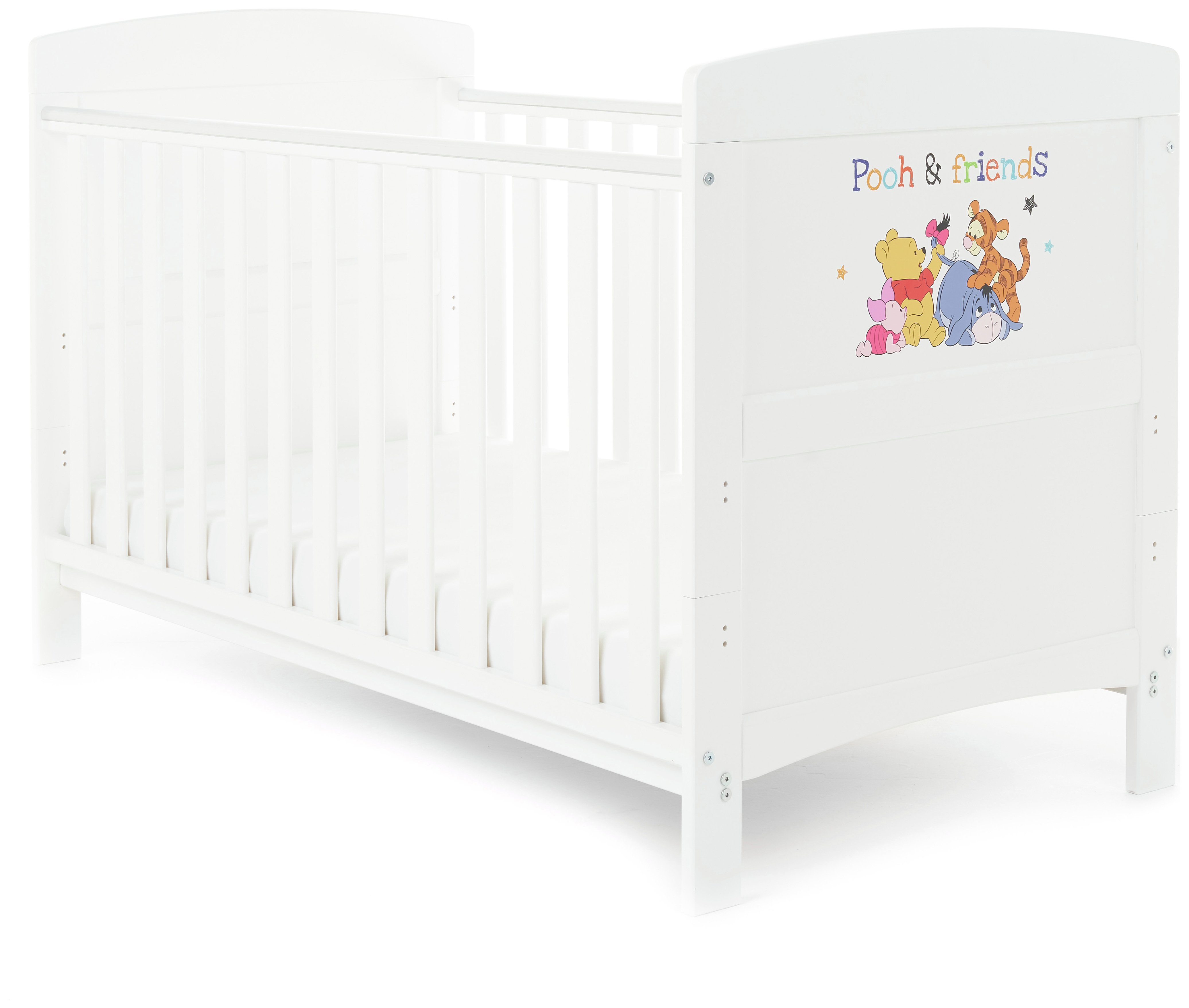 winnie the pooh cot bed with drawer