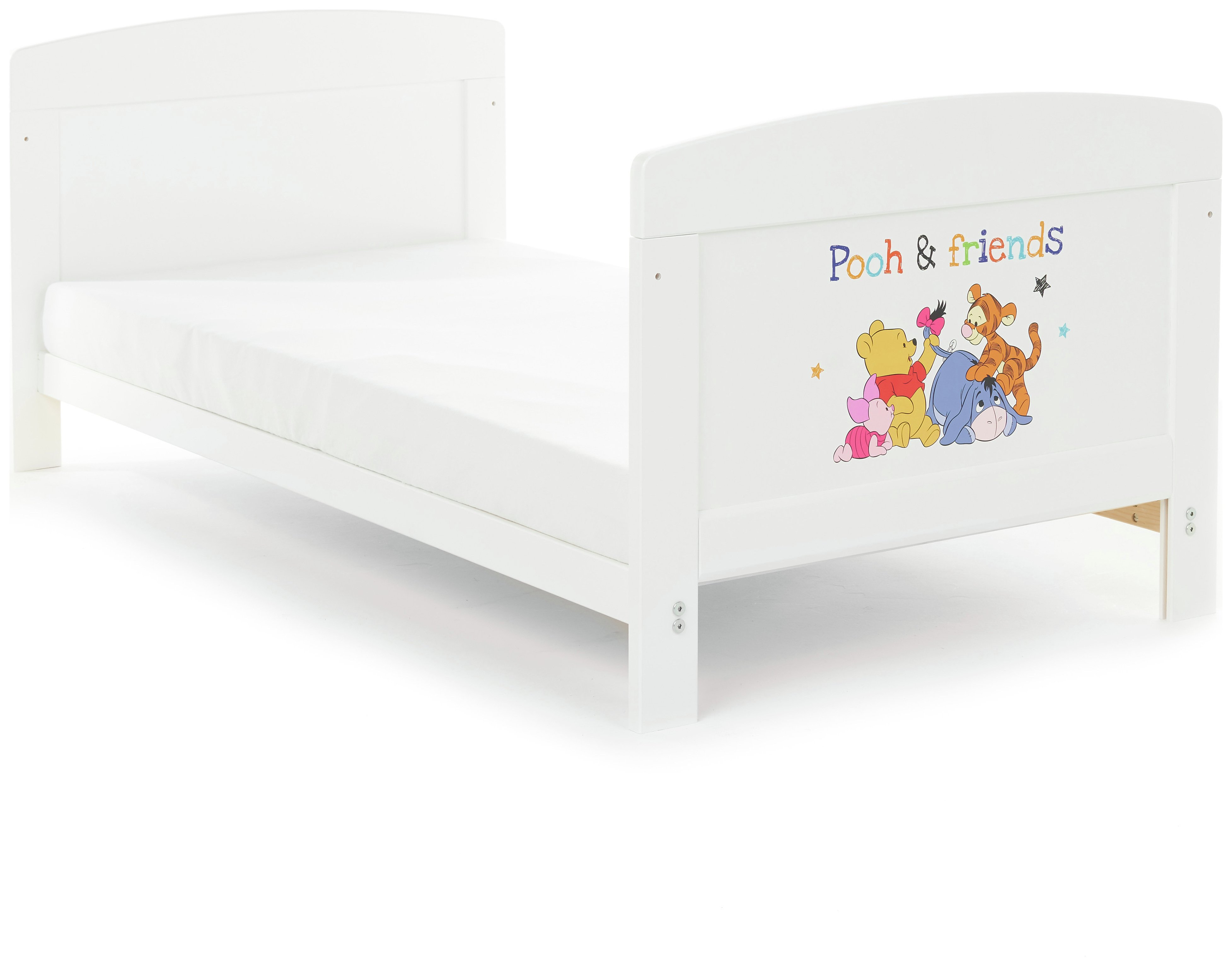 winnie the pooh cot bed with mattress