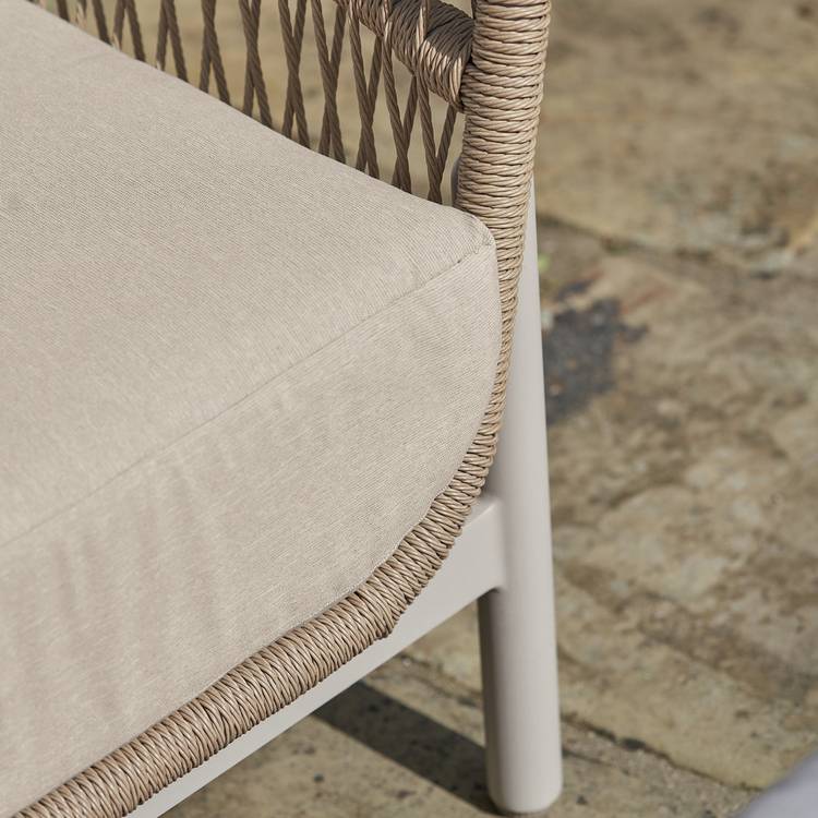 Pacific Martic 4Seater Rattan Effect Garden Sofa Set-Natural 0