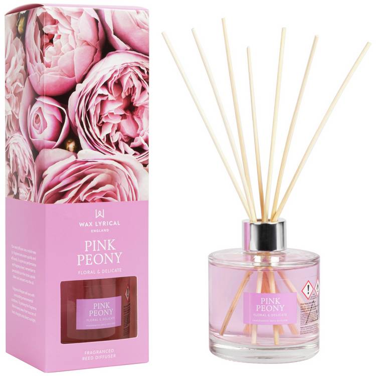 Wax Lyrical 200ml Reed Diffuser - Pink Peony 0