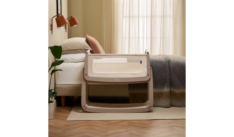 Snuzpod Bedside Crib - Mocha