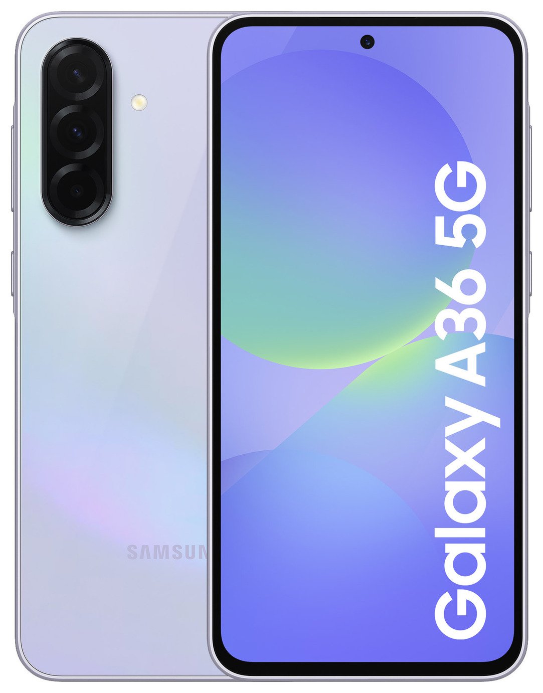 SIM Free Samsung Galaxy A36 5G 256GB AI Phone - Lavender