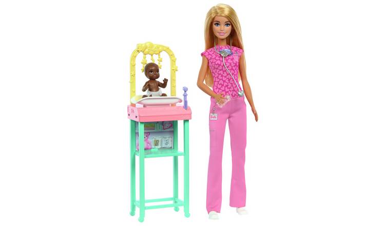 Barbie Baby Doctor Fashion Doll Playset,Doll & Accessories