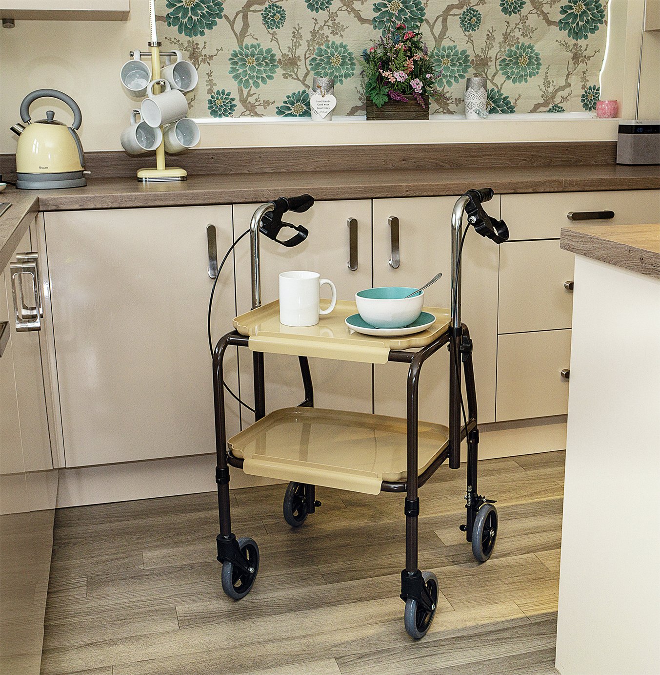 Aidapt Height Adjustable Kitchen Trolley Including Brakes Review