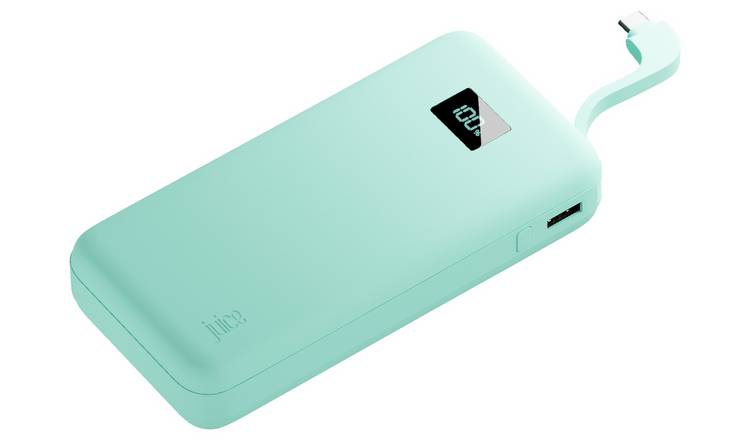 Juice 20000mAh Integrated Max Portable Power Bank - Teal
