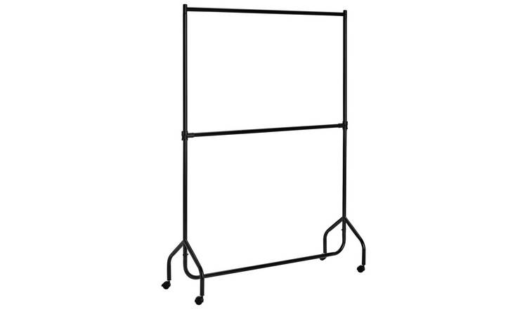 Argos Home Heavy Duty 4ft Clothes Rail - Black 