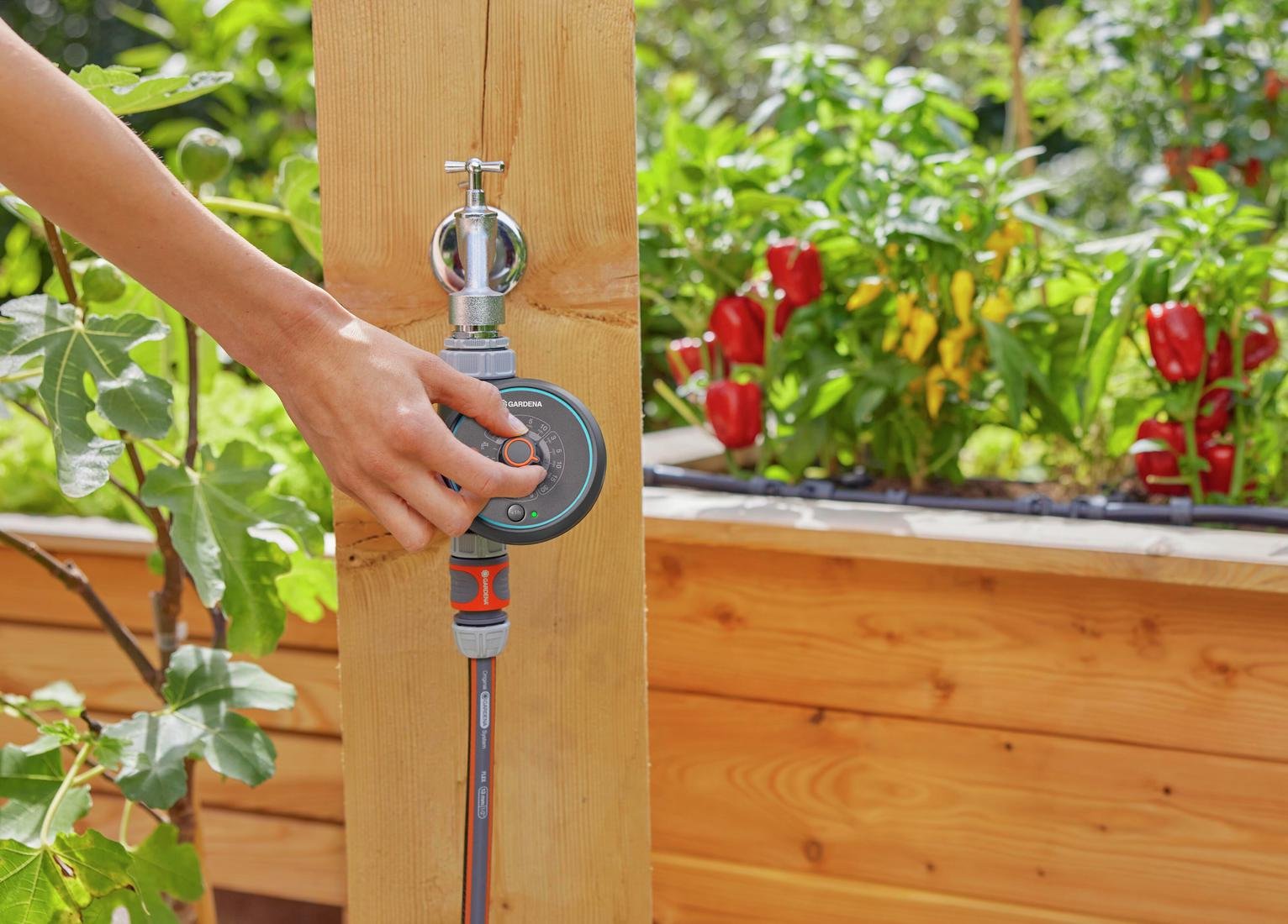 Gardena Start Set Pflanzreihen S Micro-Drip-Bewässerungssystem