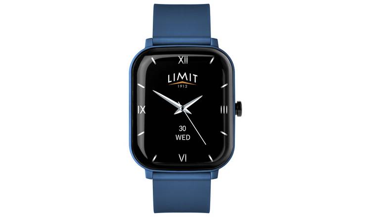 Limit Blue Silicone Strap Calling Smart Watch 