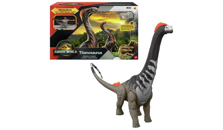 Jurassic World Rebirth Titanosaurus Herbivore Dinosaur Toy