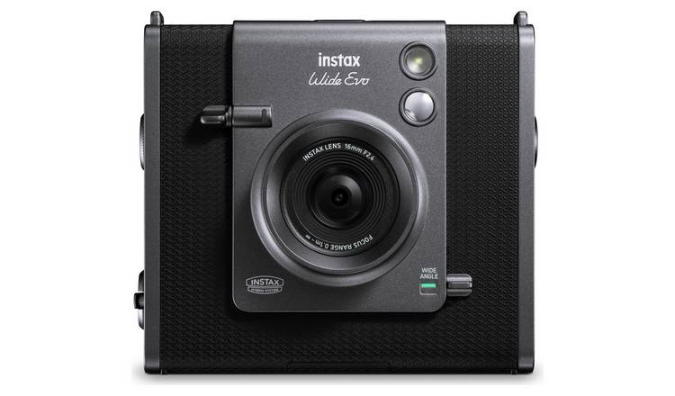 Instax Wide Evo Hybrid Instant Camera – Black