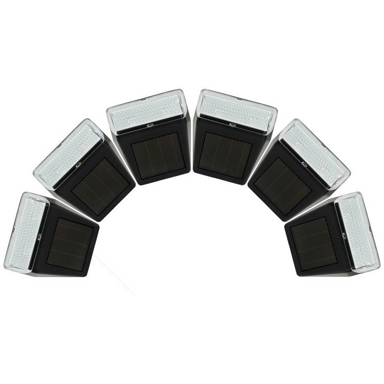 Garden by Sainsburys Solar Fence Light - Pack of 6 0
