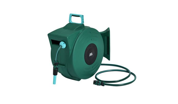 McGregor 20m Auto Rewind Wall Mounted Hose Reel