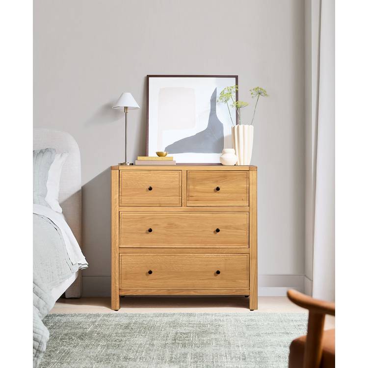 Habitat Finchley 4 Drawer Chest - Oak 0