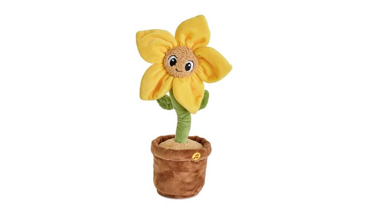 Home 38cm Battery Animated Flower Soft Toy