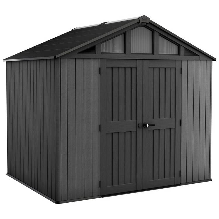 Keter Stronghold Outdoor Storage Shed 10 x 8ft 0