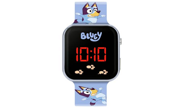 Bluey Printed Strap LED Digital Watch