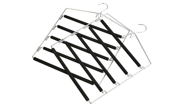 Argos Home Pack of 2 Metal Trouser Hangers