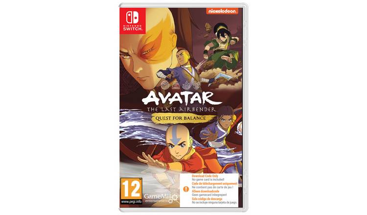 Avatar: The Last Airbender Quest For Balance Switch Game