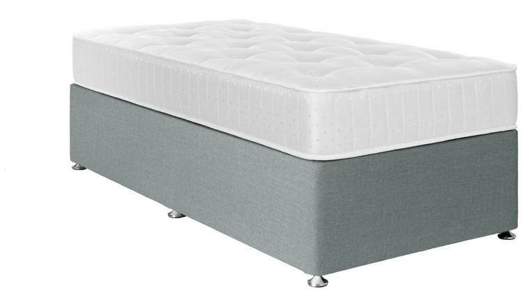 Argos Home Winslow Single Divan Bed - Grey