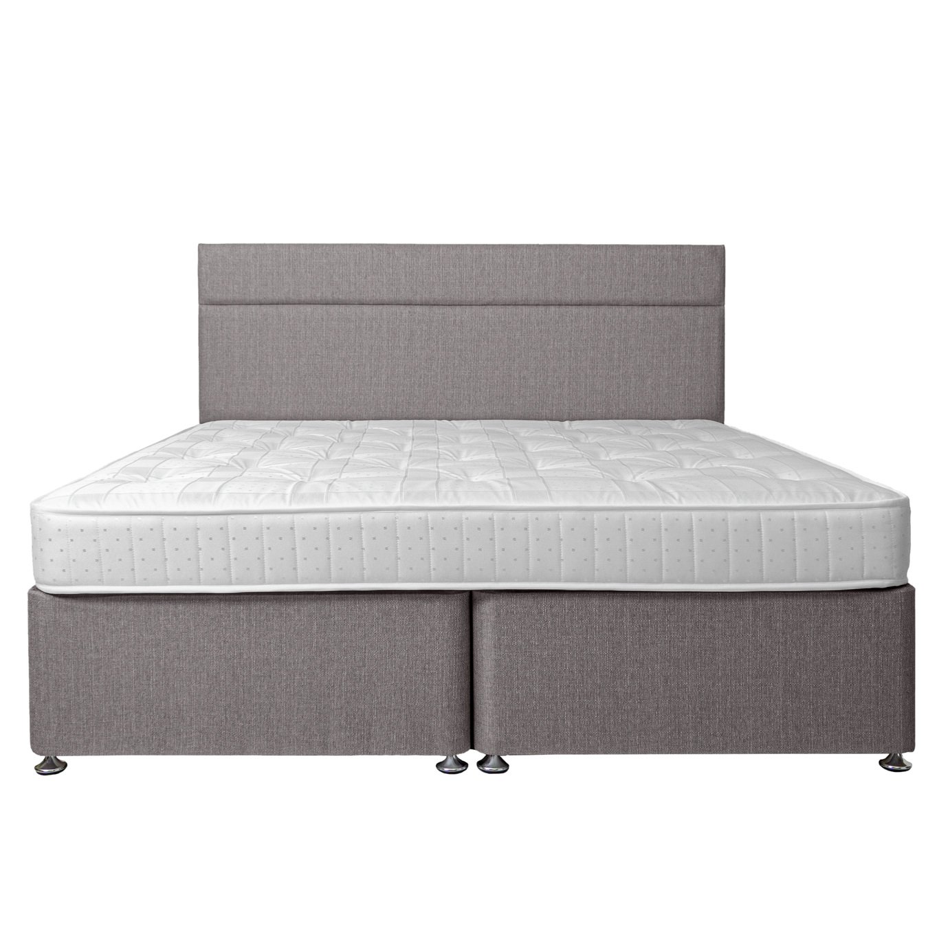 Argos Home Winslow 600 Pocket Superking 4Drw Divan Bed -Grey Review