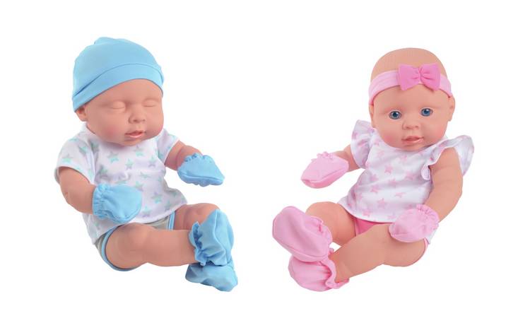 Chad Valley Babies to Love Newborn Twin Dolls