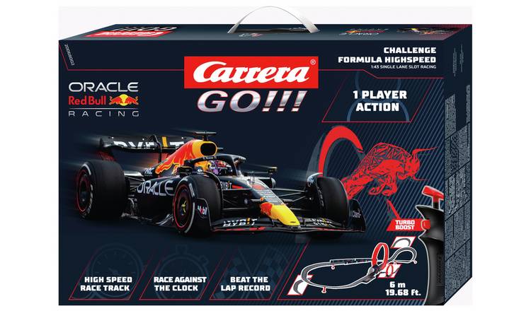 Carrera GO!!! Challenge Formula Hi-Speed F1 Time Trial Track