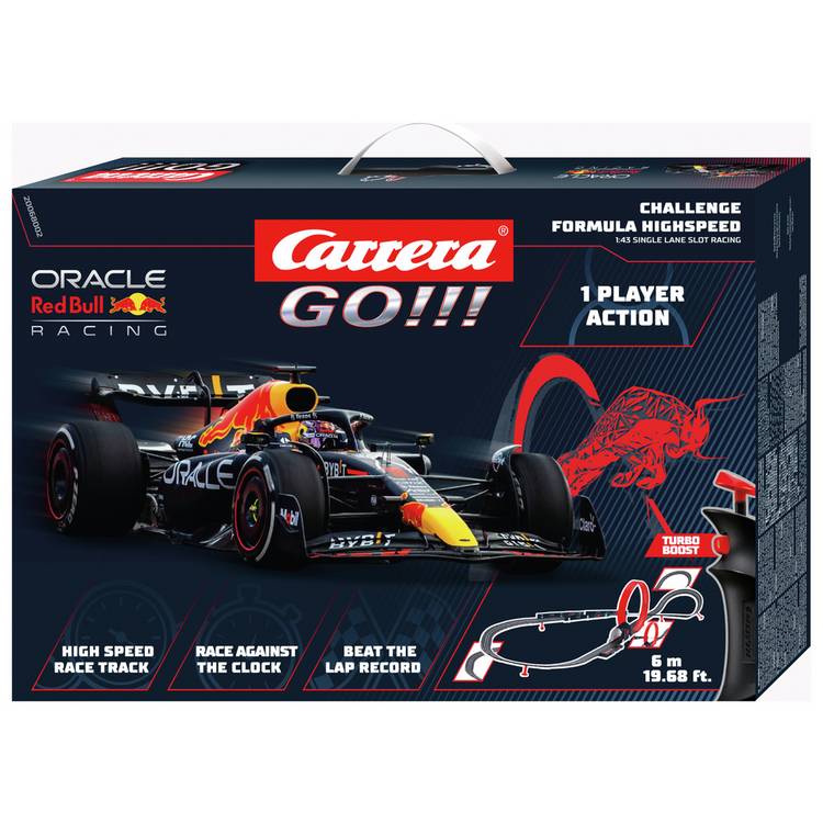 Carrera GO!!! Challenge Formula Hi-Speed F1 Time Trial Track 0