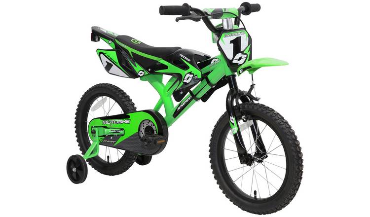 Buy Hyper 16 Inch Wheel Size Unisex Beginner Motobike Green Kids bikes Argos