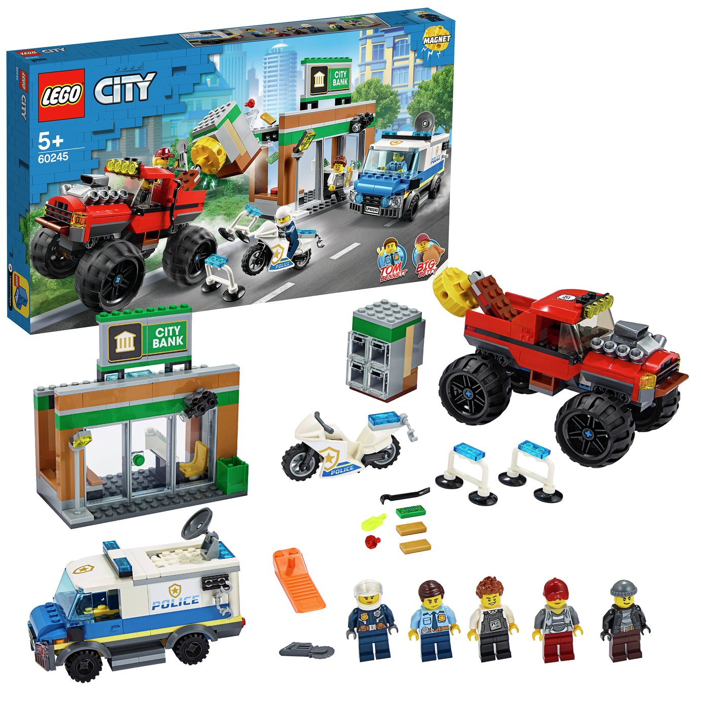 LEGO City Police Monster Truck Heist Building Set Review