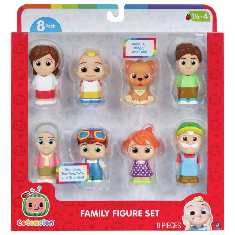 Cocomelon 8 Figure Pack Set 0