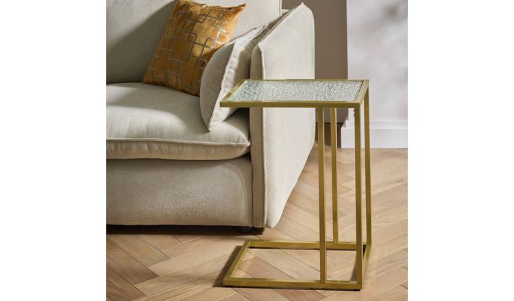 Argos Home Ezra Side Table - Gold