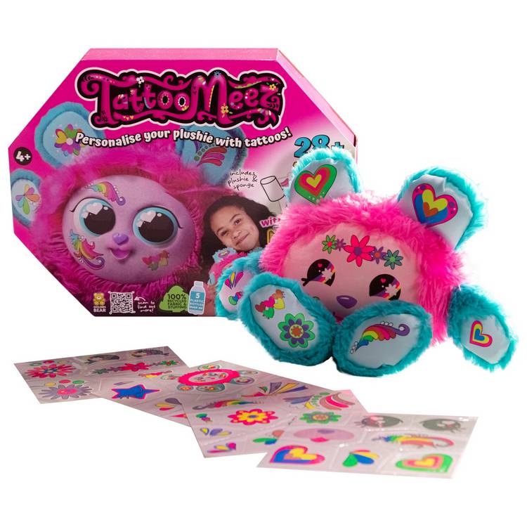 Tattoo Meez Pink Plushie 0