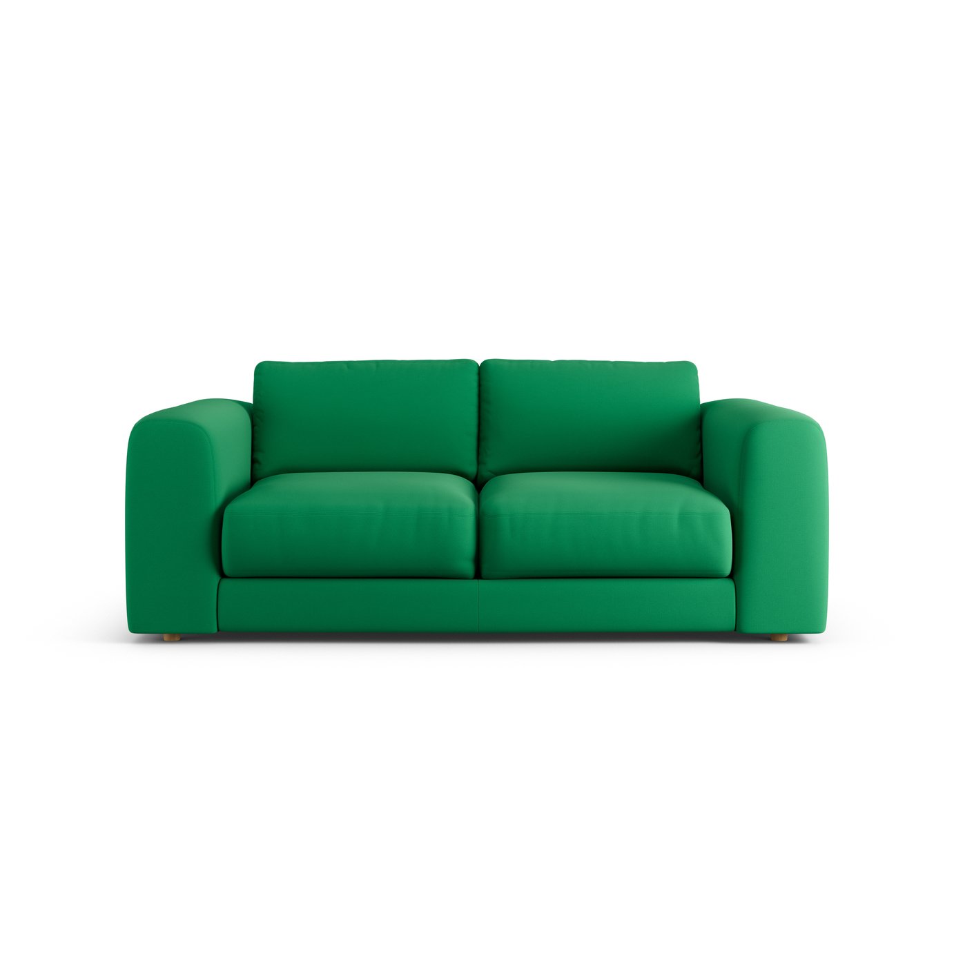 Habitat Ayr Fabric 3 Seater Sofa - Emerald Green