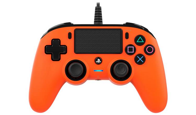 Nacon Official PS4 Wired Compact Controller - Orange