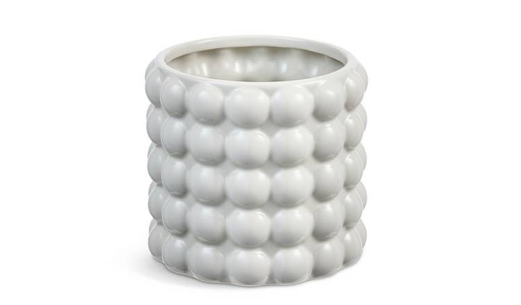 Habitat Bobble Large Planter- Grey