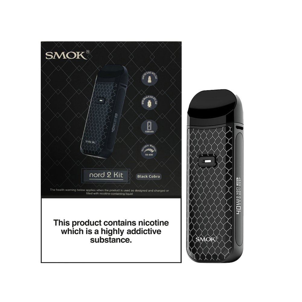 SMOK Nord II Vape Kit - Black