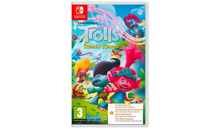 Trolls Remix Rescue Nintendo Switch Game