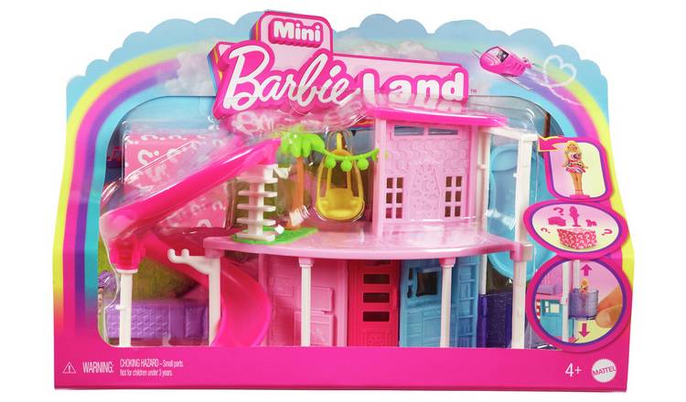 Mini BarbieLand Dreamhouse & Doll Playset